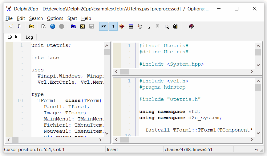 Delphi2Cpp