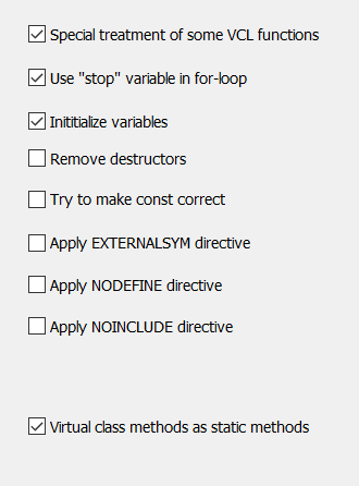 OptionsTuning